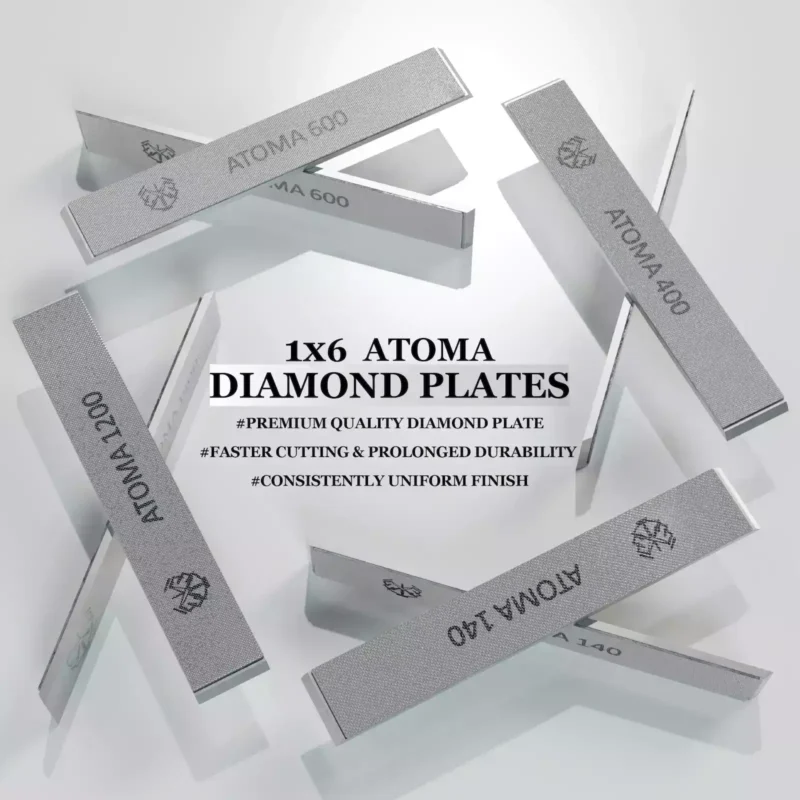 1x6 Atoma Diamond Plate | Fits Jende, Edge Pro, Hapstone, TSProf Jigs