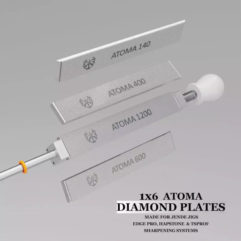 1x6 Atoma Diamond Plate For Jende Jigs, Edge Pro, Hapstone, Tsprof gallery 2
