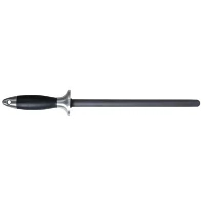 Jende Black Ceramic Sharpening Steel - Honing Steel Rod