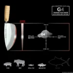 Medium-Butchering-Fish-Knife-Taiwan-Tuna-Knife-info