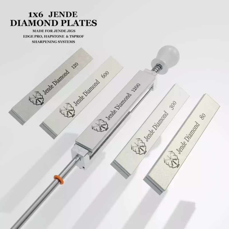1×6 Jende Diamond Sharpening Stone Plates made for jende jigs