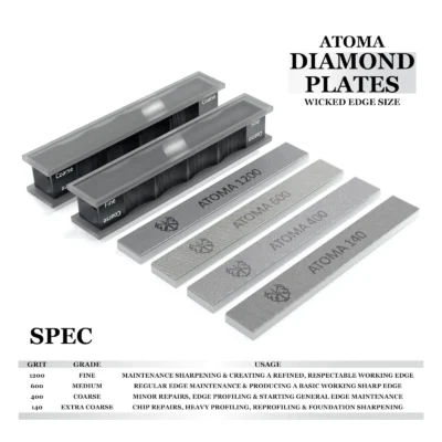 Atoma Diamond Plate for the Wicked Edge - Build Your Own Paddle Set