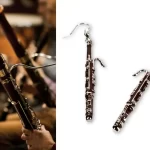 Bassoon Earrings Jewelry