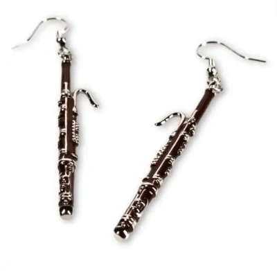 Bassoon Earrings Jewelry