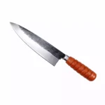 Chef Knife 8 Inch - Master Kuo 210mm Custom Forged Spring Steel (FN Big D7)