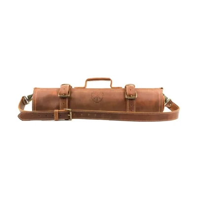 Jende Custom Leather Knife Roll Bag