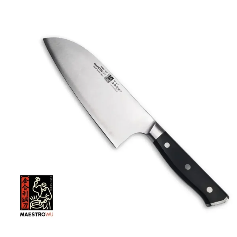 Maestro Wu Santoku Knife - General purpose cutting and slicing knife