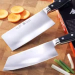 Maestro Wu Chinese Vegetable & Meat Cleaver 2 Pcs Knife Set (D-1)