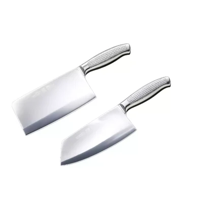 Maestro Wu Chinese Vegetable & Meat Cleaver Set (F-1) - Bombshell Steel Kinmen Knife