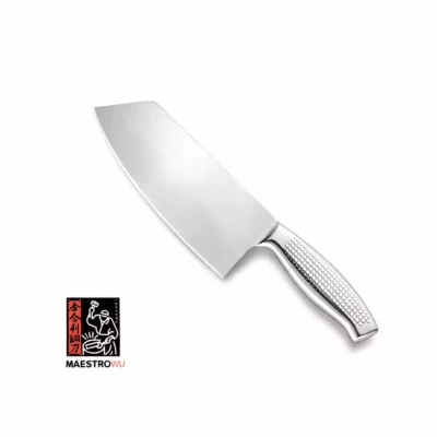 Maestro Wu F4 Chinese Vegetable Cleaver - Steel handle kitchen knife