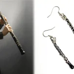 Oboe Earrings - Music Jewelry