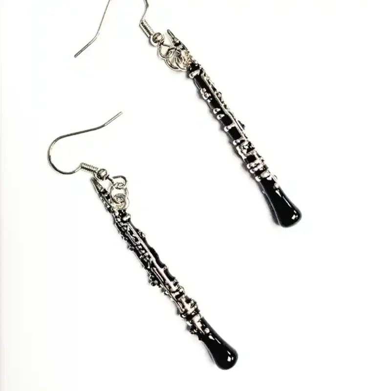 Oboe Earrings - Music Jewelry