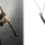 Oboe Necklace Jewelry - Music Jewelry