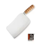 professional bone chopping knife with wooden handle medium