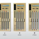 Serrated blade sharpening rod Set