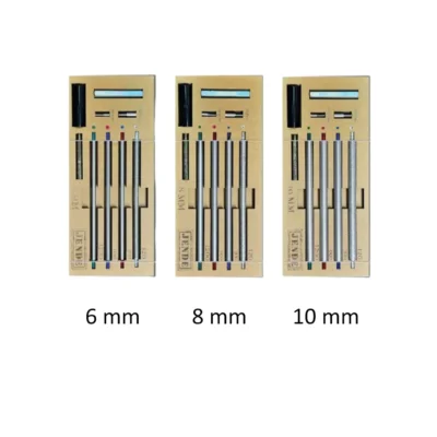 Serrated blade sharpening rod Set