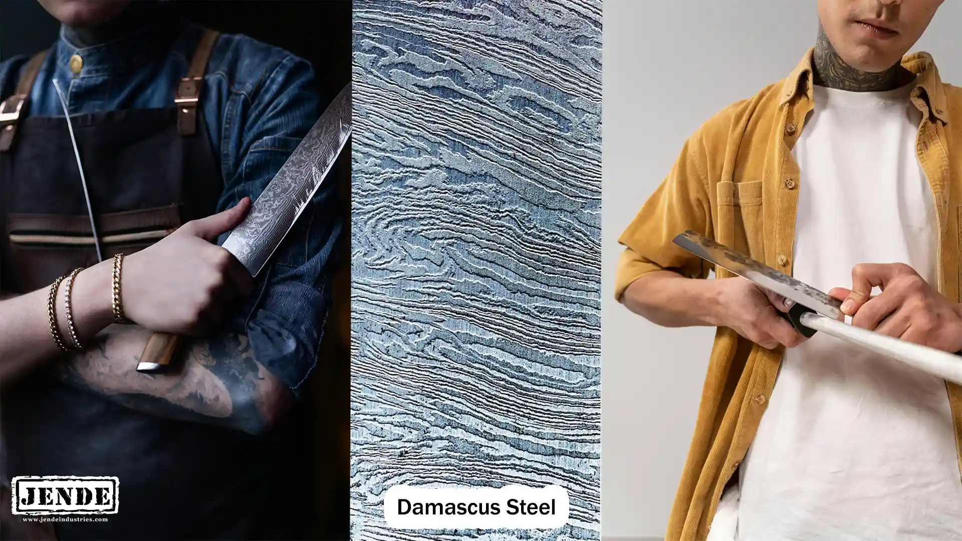 How to Sharpen Damascus Kitchen Knives