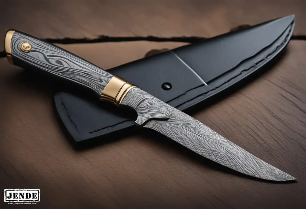 What Is a Damascus Kitchen Knife? 2 Damascus steel look