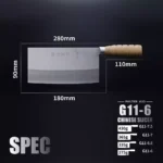 G-11-Chinese-Slicer-Cleaver-specification