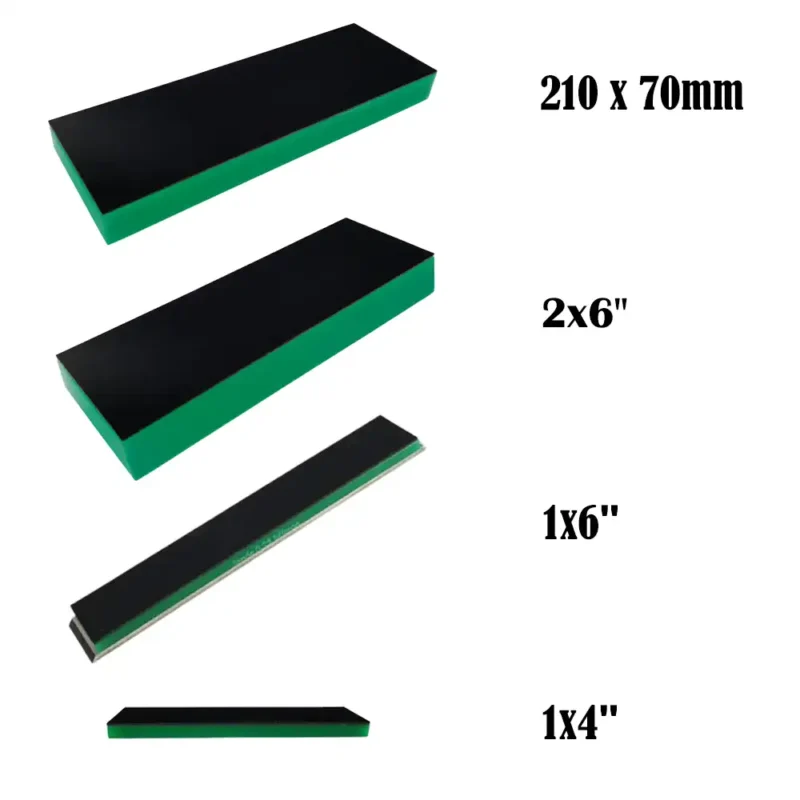 Nanocloth Bench Strop 0.25 Micron (Green) - Knife Sharpening Strop