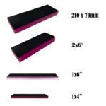 Jende Nanocloth Strop 4 Micron (Pink) - Knife Sharpening Strop