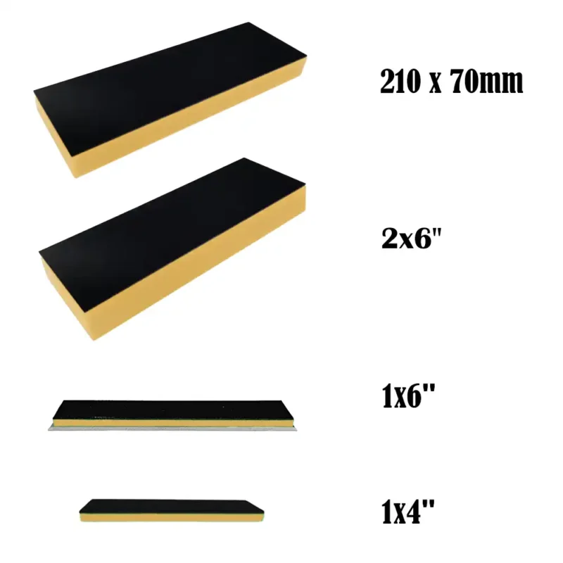 6 Micron Jende Nanocloth Bench Strop (Milk Tea) - Knife Sharpening Strop