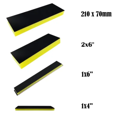 Nanocloth Bench Strop 0.10 Micron (Yellow) - Knife Sharpening Strop