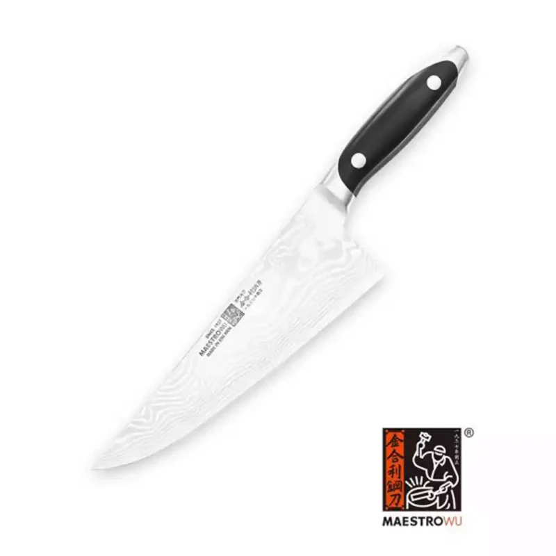 Maestro Wu 8" Damascus Steel Chef Knife (AMA-2)