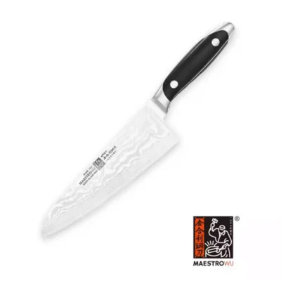 Maestro Wu Damascus 7" Gyuto Japanese Chef Knife (AMA-3)