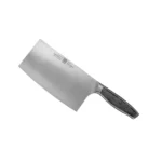 Maestro Wu Large Chinese Slicing Cleaver with Matte Textured Handle (7 inch)