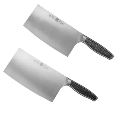 Maestro Wu Large Chinese Slicing Cleaver with Matte Textured Handle family