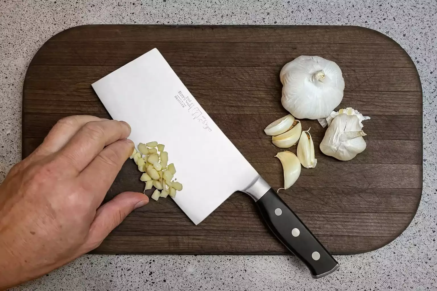 My Chinese Cleaver (D-11): The Knife I Use Most 3 d11 vegetable slicer cutting board